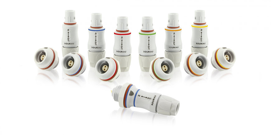 SOURIAU expands its range of JMX push-pull connectors for the medical market